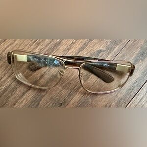 Ray-Ban Tortoise Shell  and Gold Accented Eyewear